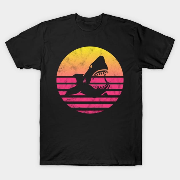 Great White Shark Merch T-Shirt by JKFDesigns